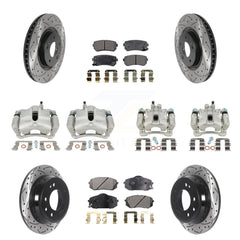 Transit Auto KCD-100289P Disc Brake Kit for 2015 Hyundai Tucson - Front and Rear product image