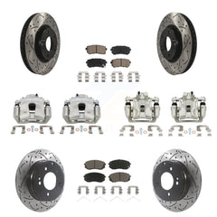 Transit Auto KCD-100290C Disc Brake Kit for 2016 Hyundai Sonata - Front and Rear product image
