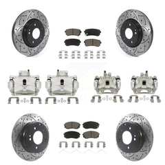 Transit Auto KCD-100291C Disc Brake Kit for 2016 Hyundai Sonata - Front and Rear product image