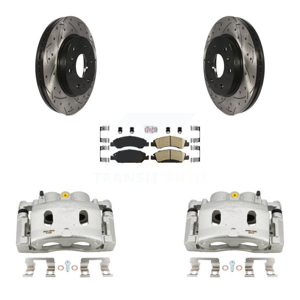 Transit Auto KCD-100291N Disc Brake Kit for 2008-2020 Chevrolet Suburban, Cadillac Escalade, Cadillac Escalade ESV & more - Front product image