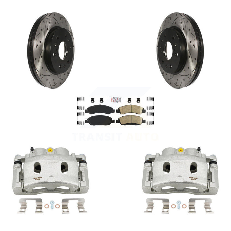 Transit Auto KCD-100291N Disc Brake Kit for 2008-2020 Chevrolet Suburban, Cadillac Escalade, Cadillac Escalade ESV & more - Front product image