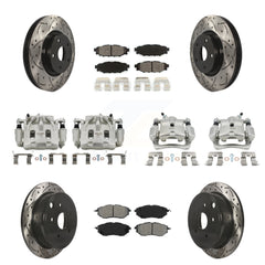 Transit Auto KCD-100291S Disc Brake Kit for 2015-2016 Subaru WRX - Front and Rear product image