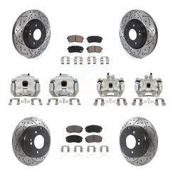 Transit Auto KCD-100292C Disc Brake Kit for 2016-2019 Kia Optima - Front and Rear product image
