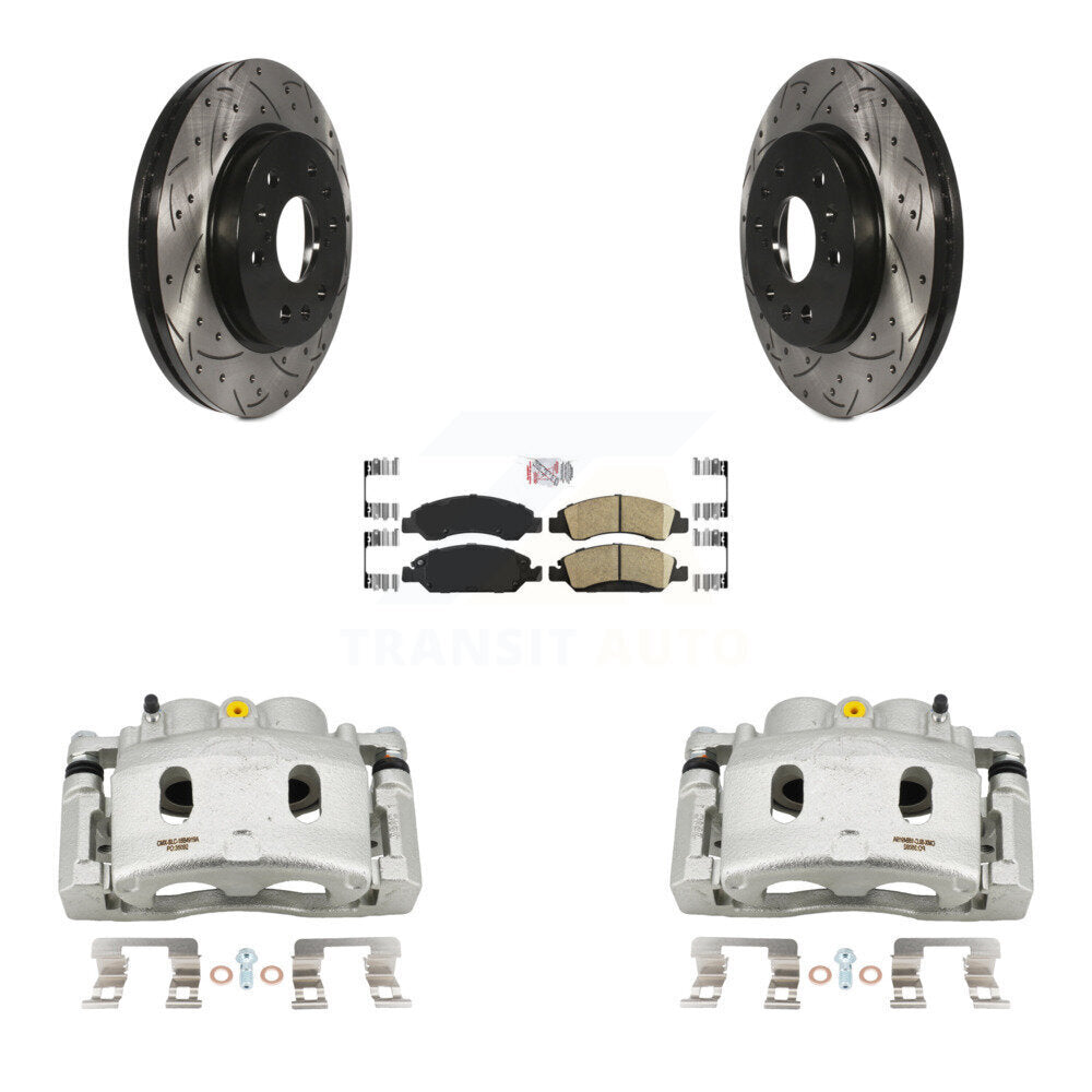 Transit Auto KCD-100292N Disc Brake Kit for 2008-2020 Chevrolet Suburban, Cadillac Escalade, Cadillac Escalade ESV & more - Front product image