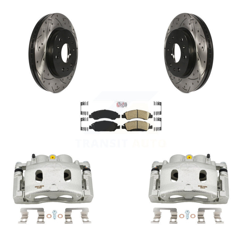 Transit Auto KCD-100292N Disc Brake Kit for 2008-2020 Chevrolet Suburban, Cadillac Escalade, Cadillac Escalade ESV & more - Front product image