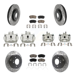 Transit Auto KCD-100293C Disc Brake Kit for 2016-2019 Kia Optima - Front and Rear product image