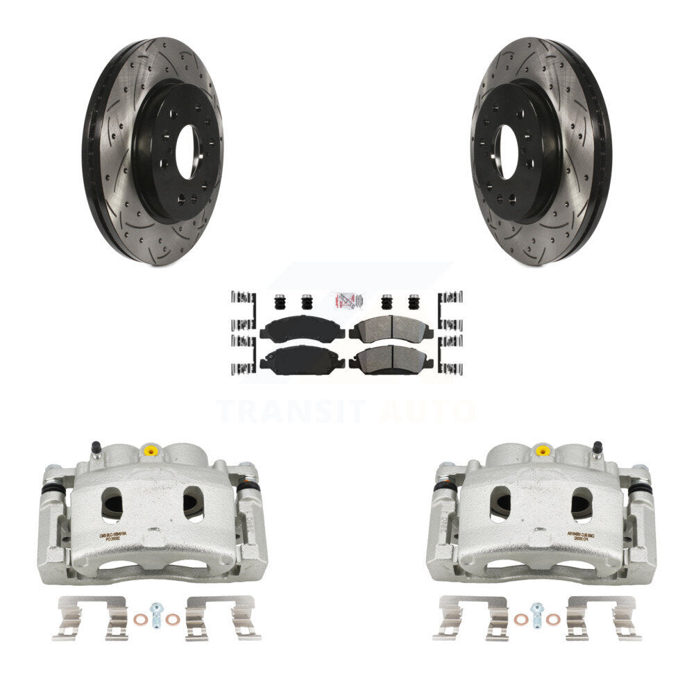 Transit Auto KCD-100293N Disc Brake Kit for 2008-2020 Chevrolet Suburban, Cadillac Escalade, Cadillac Escalade ESV & more - Front product image