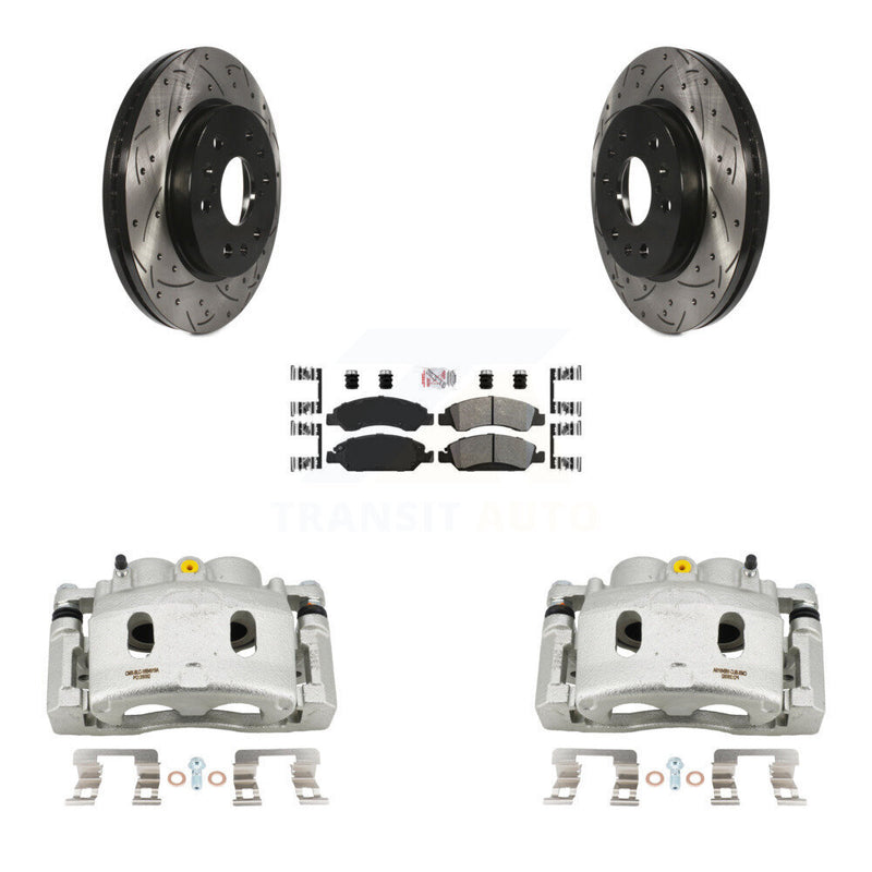 Transit Auto KCD-100293N Disc Brake Kit for 2008-2020 Chevrolet Suburban, Cadillac Escalade, Cadillac Escalade ESV & more - Front product image