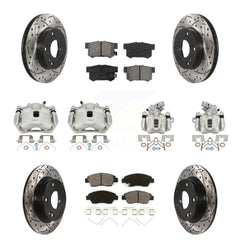 Transit Auto KCD-100293S Disc Brake Kit for 2013-2015 Acura ILX - Front and Rear product image
