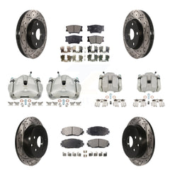 Transit Auto KCD-100295T Disc Brake Kit for 2006-2012 Toyota RAV4 - Front and Rear product image