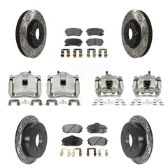 Transit Auto KCD-100296P Disc Brake Kit for 2016 Kia Sportage - Front and Rear product image