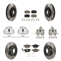 Transit Auto KCD-100298C Disc Brake Kit for 2006-2009 Volkswagen Rabbit - Front and Rear product image