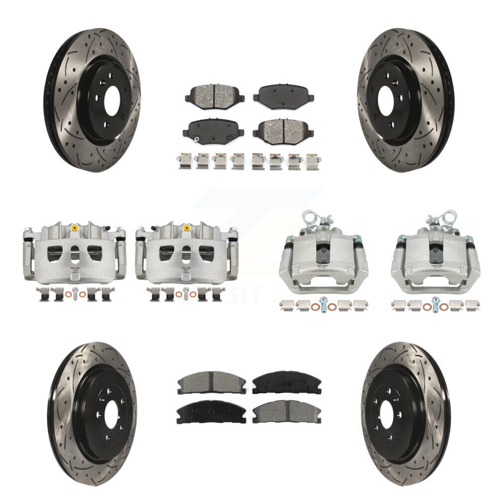 Transit Auto KCD-100299S Disc Brake Kit for 2013 Ford Explorer - Front and Rear product image
