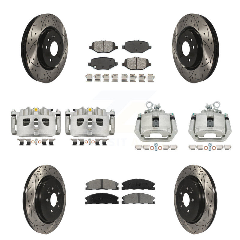 Transit Auto KCD-100299S Disc Brake Kit for 2013 Ford Explorer - Front and Rear product image