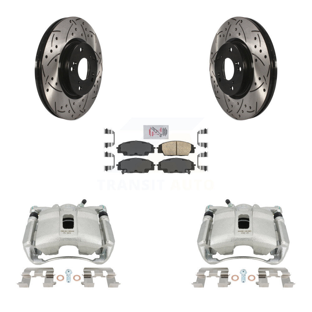 Transit Auto KCD-100300N Disc Brake Kit for 2007-2010 Acura CSX - Front product image