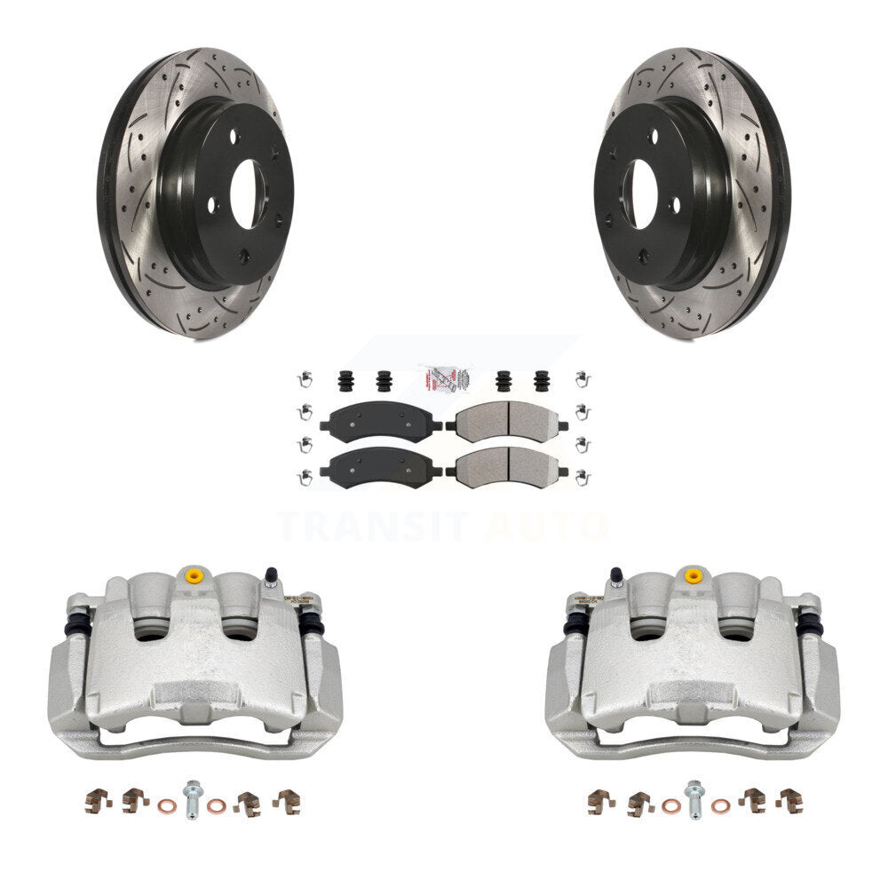Transit Auto KCD-100301N Disc Brake Kit for 2007-2009 Chrysler Aspen, Dodge Durango - Front product image