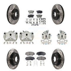 Transit Auto KCD-100301P Disc Brake Kit for 2013-2015 Honda Civic, Acura ILX - Front and Rear product image