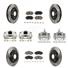 Transit Auto KCD-100302C Disc Brake Kit for 2009-2011 Dodge Journey - Front and Rear product image
