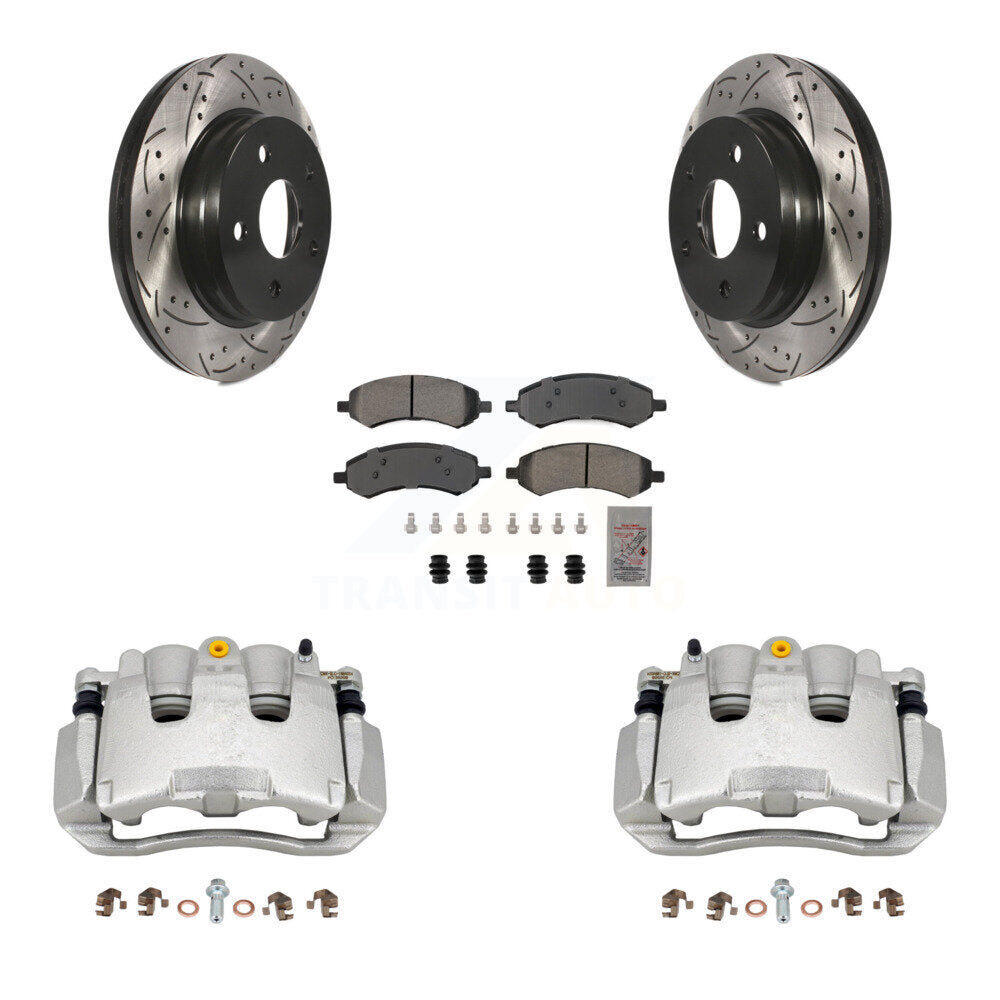 Transit Auto KCD-100302N Disc Brake Kit for 2007-2009 Chrysler Aspen, Dodge Durango - Front product image