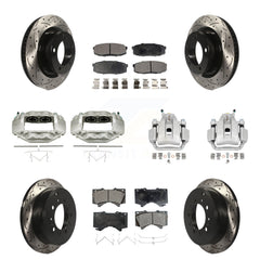 Transit Auto KCD-100302T Disc Brake Kit for 2007-2016 Toyota Sequoia, Toyota Tundra - Front and Rear product image