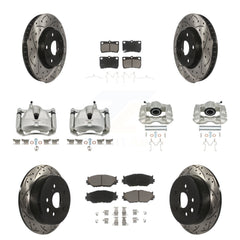Transit Auto KCD-100303C Disc Brake Kit for 2006-2009 Lexus IS250 - Front and Rear product image