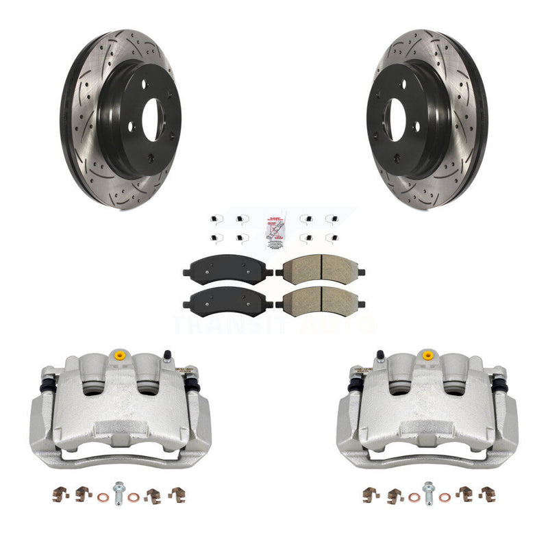 Transit Auto KCD-100303N Disc Brake Kit for 2007-2009 Chrysler Aspen, Dodge Durango - Front product image