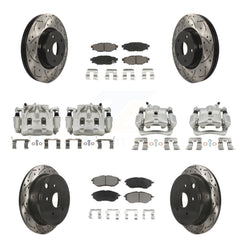 Transit Auto KCD-100304C Disc Brake Kit for 2015-2019 Subaru WRX - Front and Rear product image