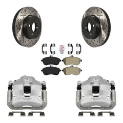 Transit Auto KCD-100304N Disc Brake Kit for 2012-2015 Mercedes-Benz C250 - Front product image