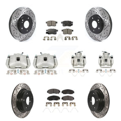 Transit Auto KCD-100304T Disc Brake Kit for 2010-2014 Honda Accord, Acura TSX - Front and Rear product image