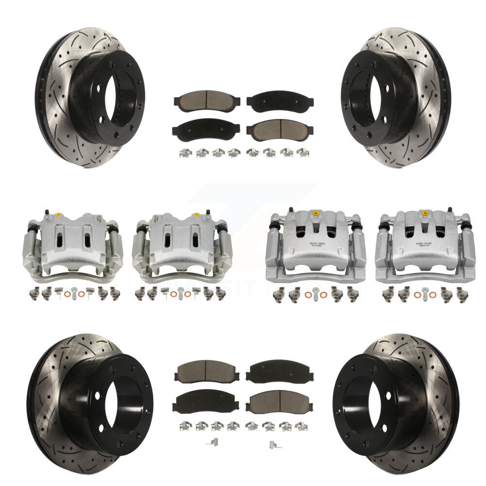 Transit Auto KCD-100305C Disc Brake Kit for 2009-2011 Ford F-250 Super Duty, Ford F-350 Super Duty - Front and Rear product image