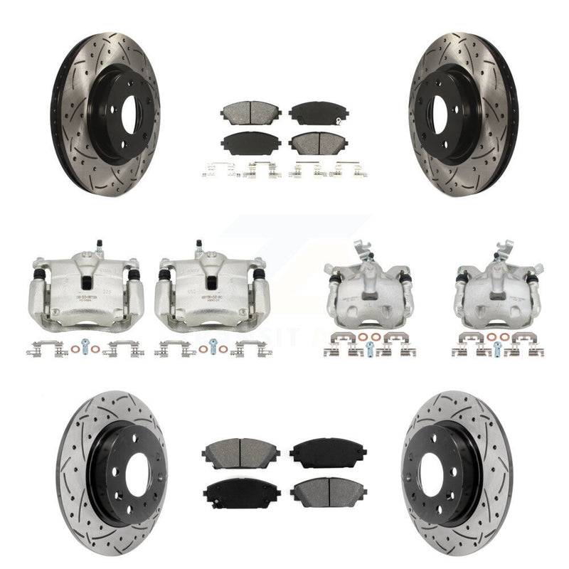 Transit Auto KCD-100305S Disc Brake Kit for 2014-2016 Mazda 3, Mazda 3 Sport - Front and Rear product image
