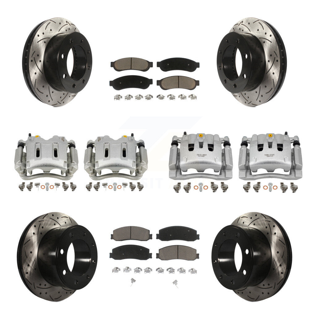 Transit Auto KCD-100306C Disc Brake Kit for 2010-2012 Ford F-250 Super Duty, Ford F-350 Super Duty - Front and Rear product image