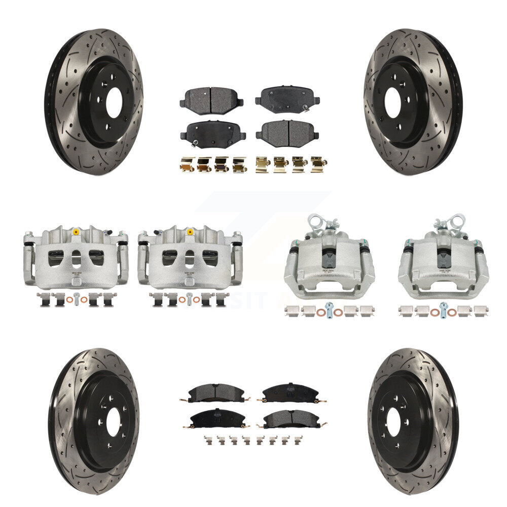 Transit Auto KCD-100306P Disc Brake Kit for 2013 Ford Explorer - Front and Rear product image