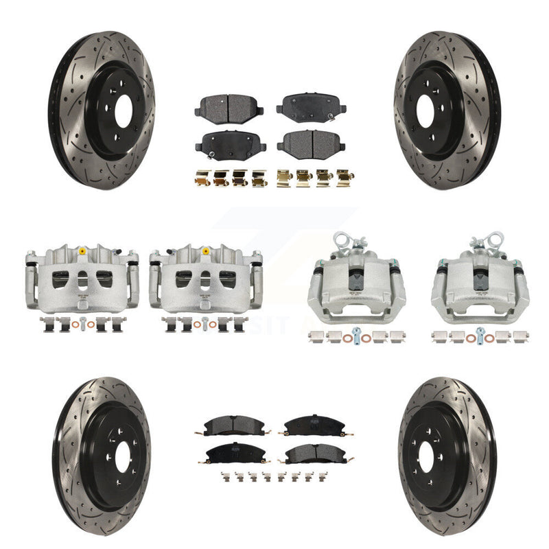 Transit Auto KCD-100306P Disc Brake Kit for 2013 Ford Explorer - Front and Rear product image