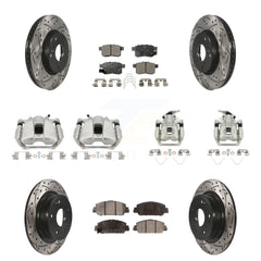 Transit Auto KCD-100306T Disc Brake Kit for 2013-2017 Honda Accord - Front and Rear product image