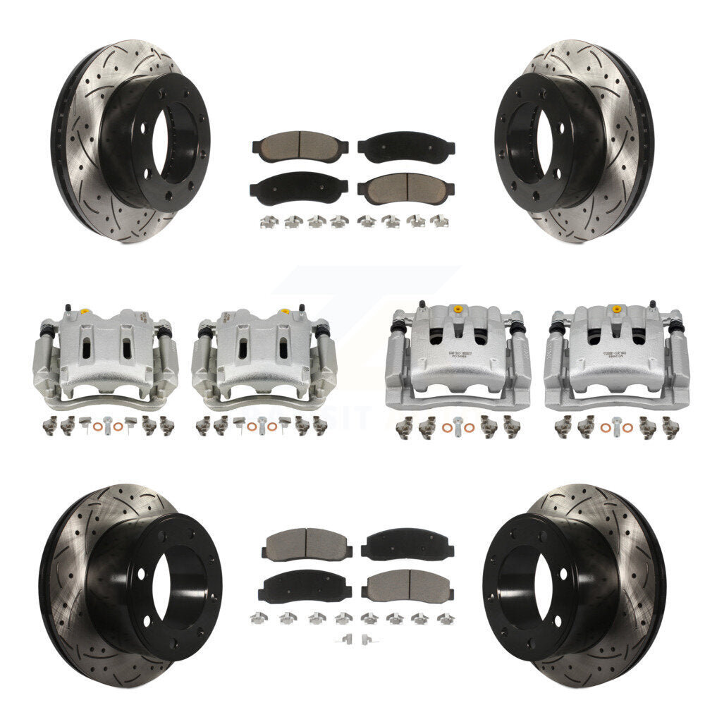 Transit Auto KCD-100307C Disc Brake Kit for 2008-2009 Ford F-250 Super Duty - Front and Rear product image