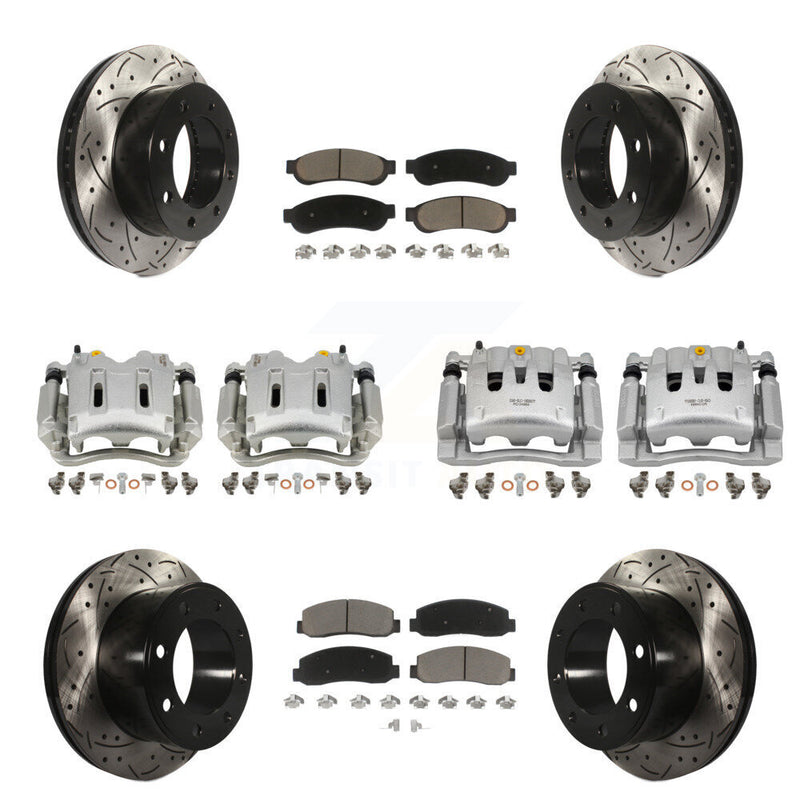 Transit Auto KCD-100307C Disc Brake Kit for 2008-2009 Ford F-250 Super Duty - Front and Rear product image
