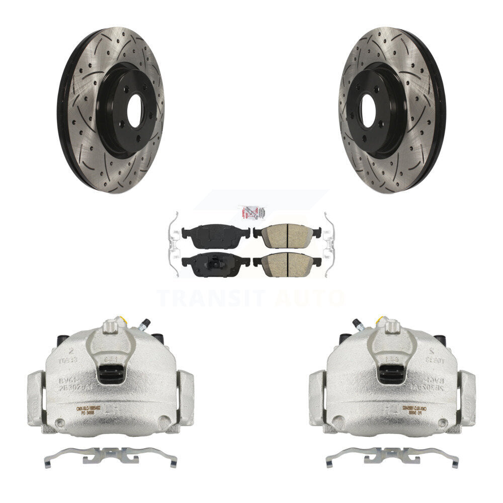 Transit Auto KCD-100308N Disc Brake Kit for 2013-2019 Ford Transit Connect, Lincoln MKC, Ford Escape - Front product image