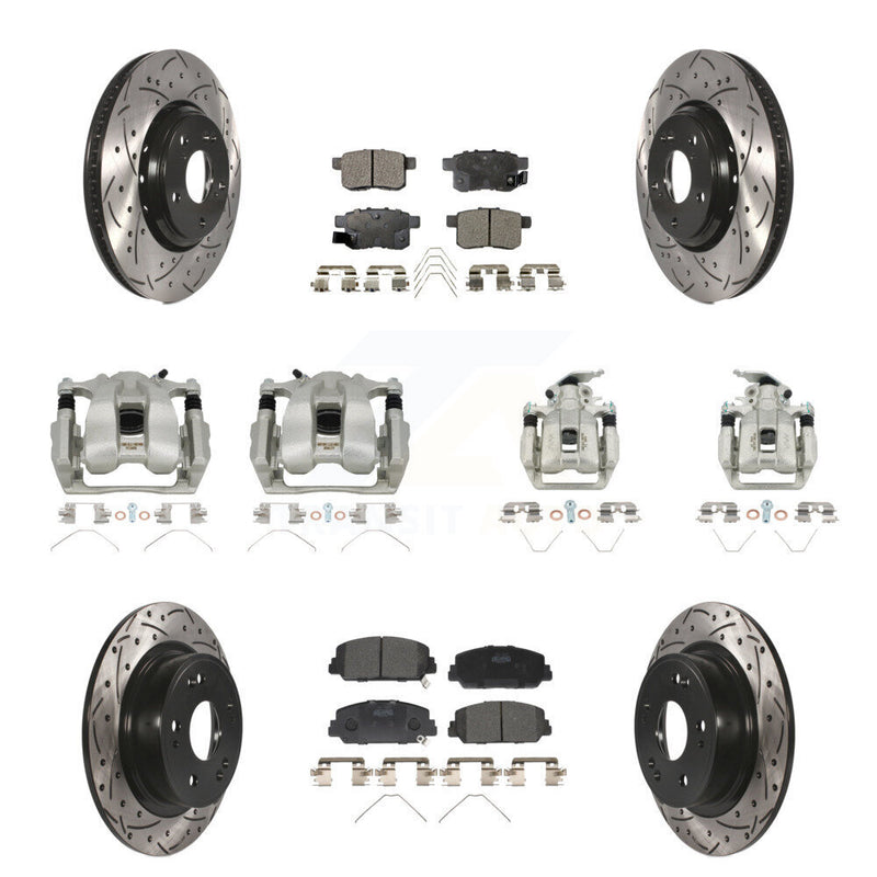 Transit Auto KCD-100308T Disc Brake Kit for 2016-2017 Honda Accord - Front and Rear product image