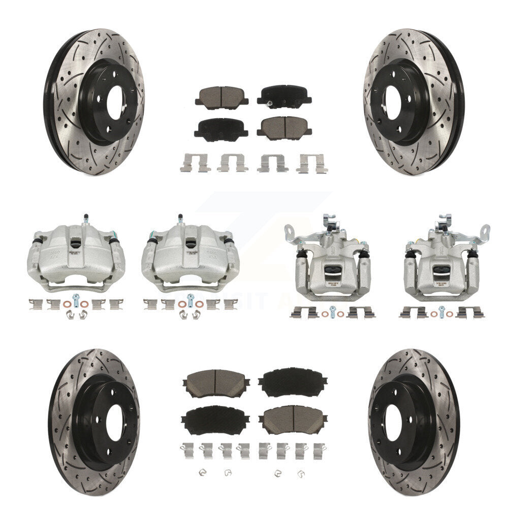 Transit Auto KCD-100309C Disc Brake Kit for 2014-2015 Mazda 6 - Front and Rear product image