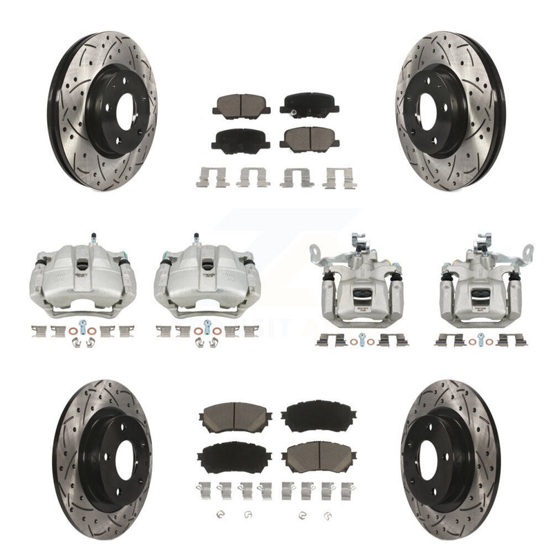 Transit Auto KCD-100309C Disc Brake Kit for 2014-2015 Mazda 6 - Front and Rear product image
