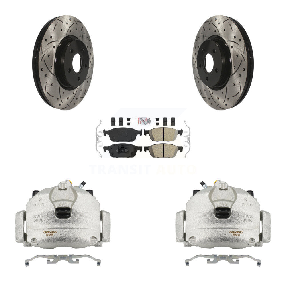 Transit Auto KCD-100309N Disc Brake Kit for 2013-2019 Ford Transit Connect, Lincoln MKC, Ford Escape - Front product image