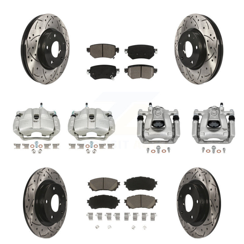 Transit Auto KCD-100310C Disc Brake Kit for 2016-2018 Mazda 6 - Front and Rear product image