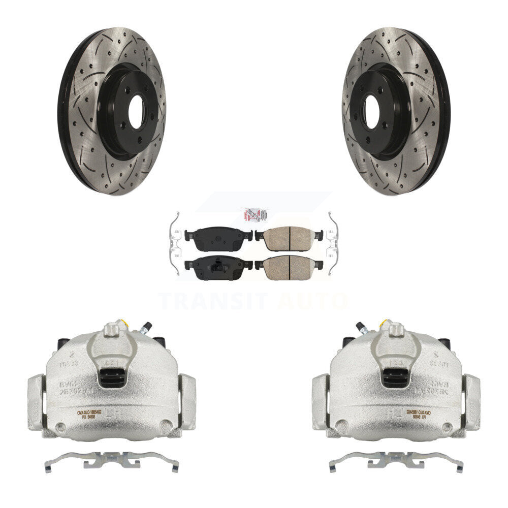 Transit Auto KCD-100310N Disc Brake Kit for 2013-2018 Ford Focus - Front product image