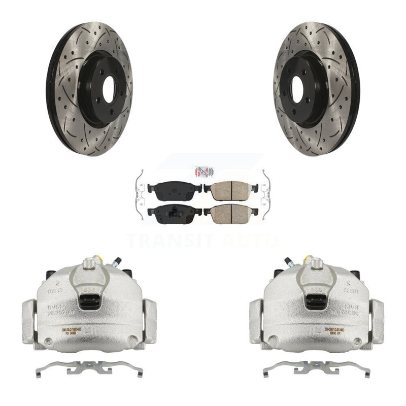 Transit Auto KCD-100310N Disc Brake Kit for 2013-2018 Ford Focus - Front product image