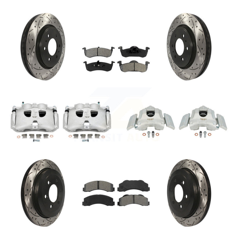 Transit Auto KCD-100310S Disc Brake Kit for 2010-2017 Ford Expedition, Lincoln Navigator - Front and Rear product image