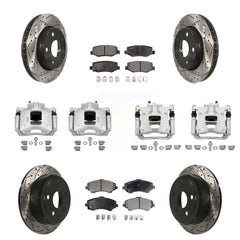Transit Auto KCD-100310T Disc Brake Kit for 2007-2016 Jeep Wrangler - Front and Rear product image