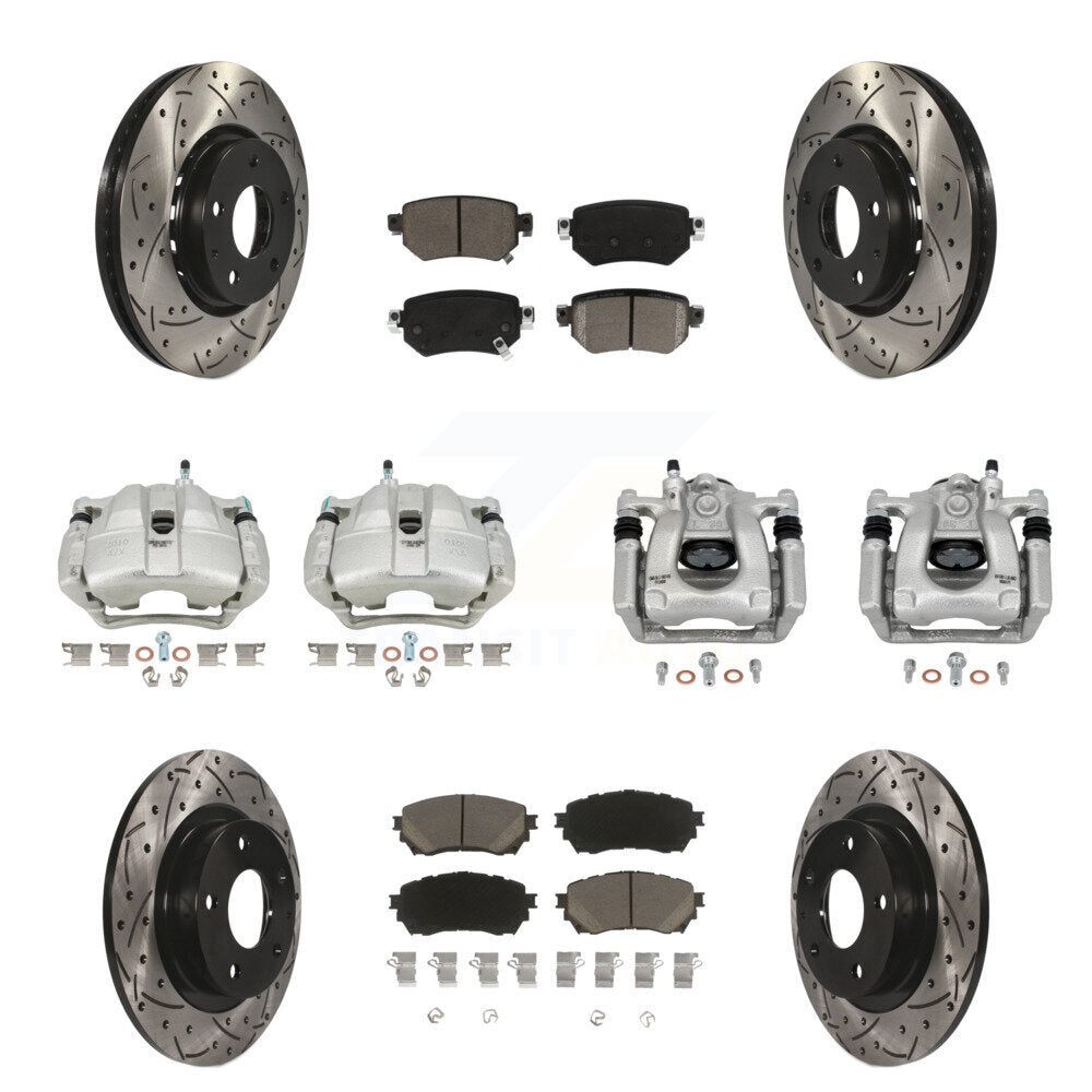 Transit Auto KCD-100311C Disc Brake Kit for 2019-2021 Mazda 6 - Front and Rear product image