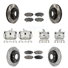Transit Auto KCD-100311P Disc Brake Kit for 2014-2016 Mazda 3, Mazda 3 Sport - Front and Rear product image