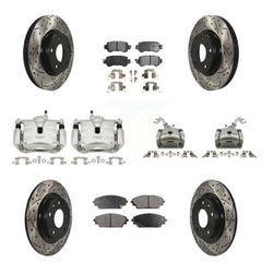 Transit Auto KCD-100313P Disc Brake Kit for 2016-2018 Mazda CX-3 - Front and Rear product image